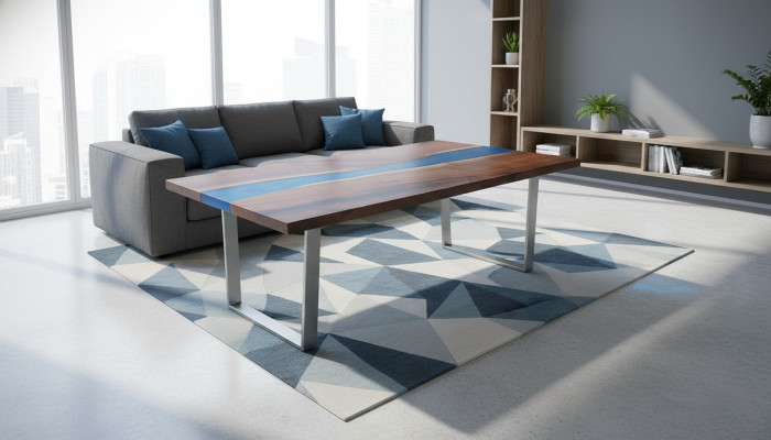 Designer side table coffee table epoxy furniture table coffee table epoxy resin tables