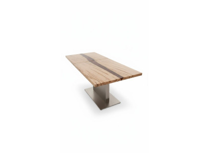 Table epoxy resin dining table real wood solid furniture waterfall epoxy conference