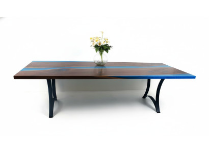 Modern tables dining table sea design table resin river furniture 220x90 epoxy ocean