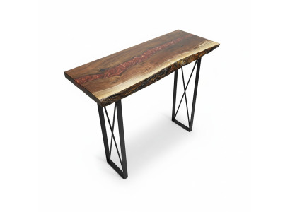 Handmade massive coffee table designer table epoxy console tables