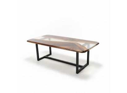 Tables epoxy resin dining table solid wood furniture waterfall epoxy table casting resin