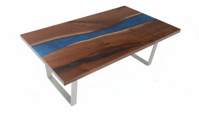 Custom epoxy table made of resin flow, genuine wood, price per 1 square meter tables resin