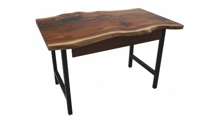 Designer furniture desk 100*70cm handcrafted solid wood tables