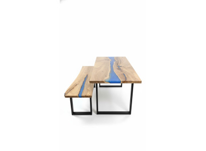 Design table bench dining table kitchen table living room tables benches solid epoxy new
