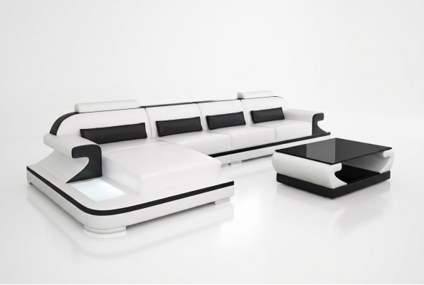 Leather sofa corner couch upholstery suite sofa cushion couch corner set living landscape.