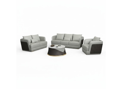 Upholstery Exclusive Designer Furniture 3+2 Seater Couch Set 2pc Living Landscape