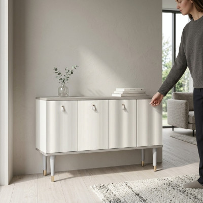 Sideboard Living Room Country Stylish Dresser Bedroom Design