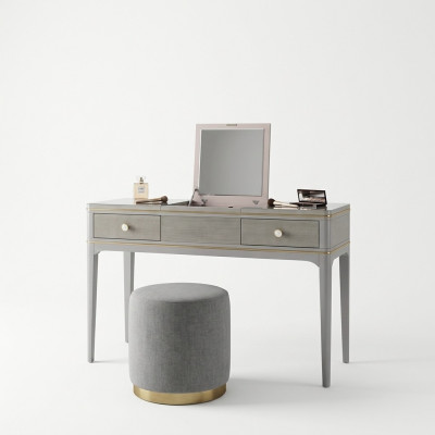 Designer console dressing table cosmetic table decor mirror dresser vanity