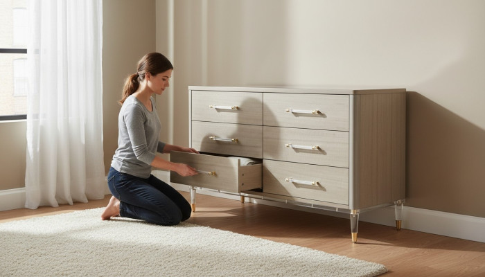 Chest of drawers, wardrobe, designer furniture, Italian-style furnishings, sideboard.