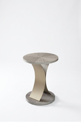 Side table table luxury furniture tables round newspaper rack Italian.