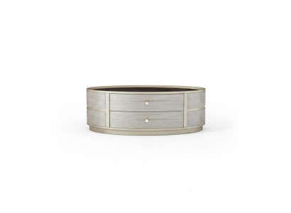 Oval coffee table luxury sofa side tables wooden table Dubai luxury hotel