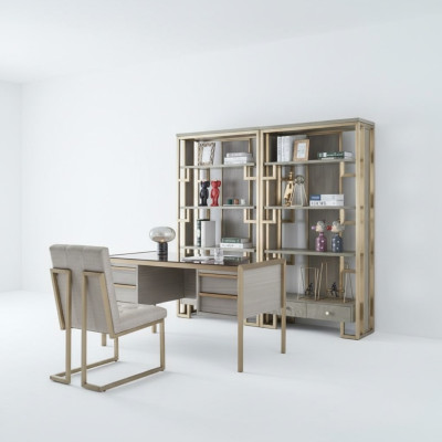 Office set furniture country-style desk chair armchair secretary table