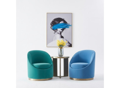 Turkish living room design armchair single-seater upholstered furniture lounge club