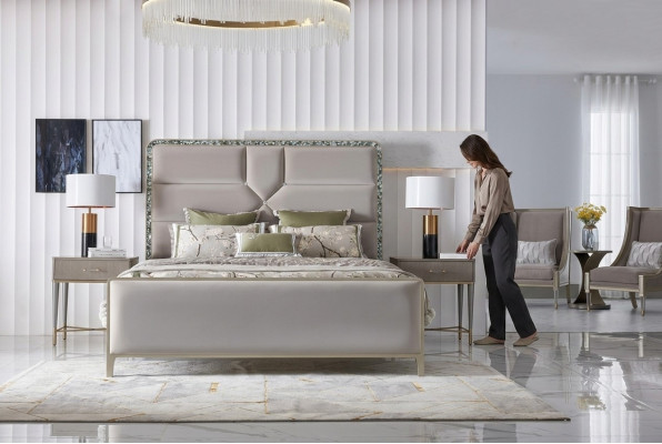 Bedside table console side sleep design room consoles hotel furniture