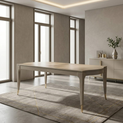 Luxury Design Table Dining Room Italian Style Furniture Tables Wooden Table