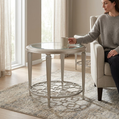 Glass table side table design luxury furniture magazine tables side tables table