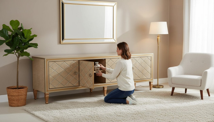 TV table, TV cabinet, lowboard, TV furniture, TV stand, design, TV cupboard, NEW