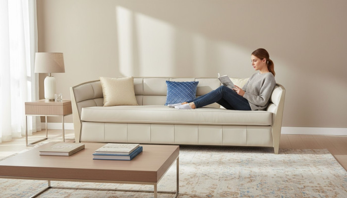 XXL big sofa couch four-seater lounge club sofas 241cm Italian luxury furniture