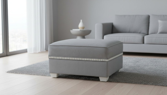 Textile Stool Sofa Pouf Upholstered Side Stool Furniture Stool Wood Stool