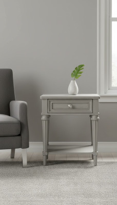 Glass table nightstand night console design side table bedroom