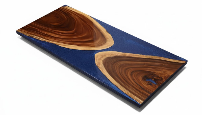 Dining table 1sqm epoxy resin wood solid furniture waterfall epoxy table