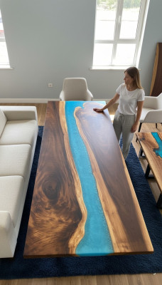 Tables Dining Table Design Table Modern Sea River Furniture Tables Epoxy