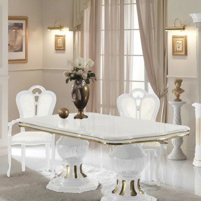 Classic designer dining table living room Italian table style furniture