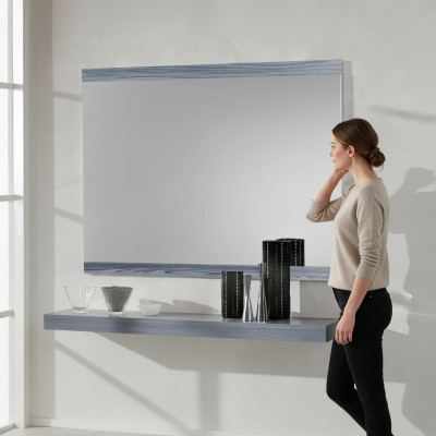 Bathroom mirror bath mirror mirror 110*4cm hanging mirror glass wall mirror new
