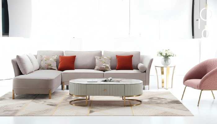 Corner Sofa L-Shaped Modern Sofa Corner Sofa L-Shaped Living Landscape Couch Corner Sofa Upholstery