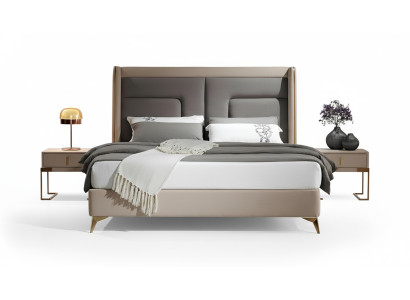 Luxury bedroom bed design upholstered beds furniture sleep hotel double 180x200