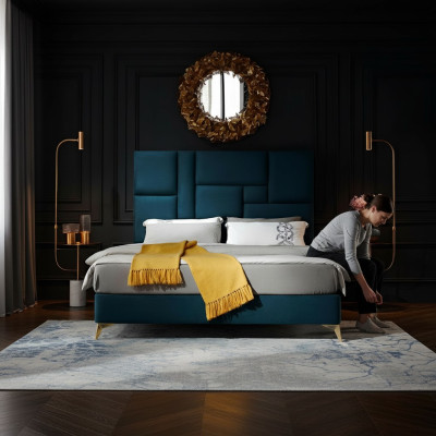 Bed 2x Nightstand 3-piece Bedroom Set Design Group Suite