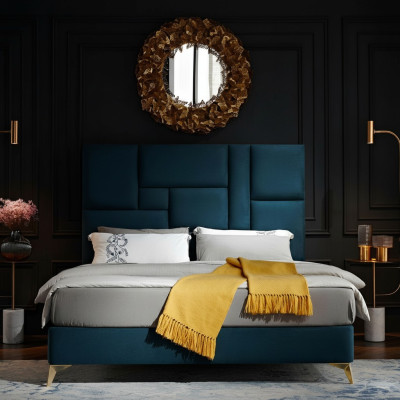 Design bed 180x200cm double bed bed marriage bed design luxury luxury upholstered bed new
