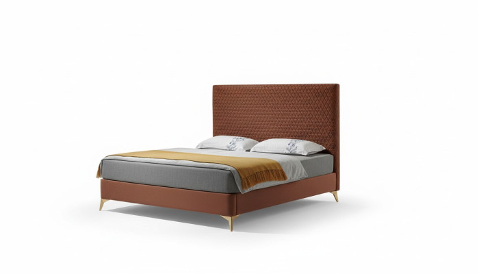 Luxury bed upholstered bed leather bedroom beds 180x200cm double bed hotel marriage