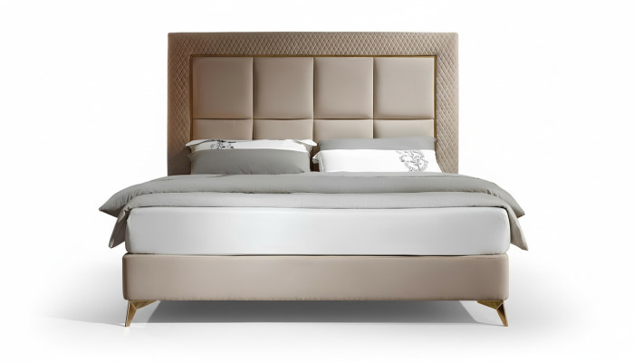 Design luxury double hotel beds hotel furniture luxury bedroom bed upholstery new