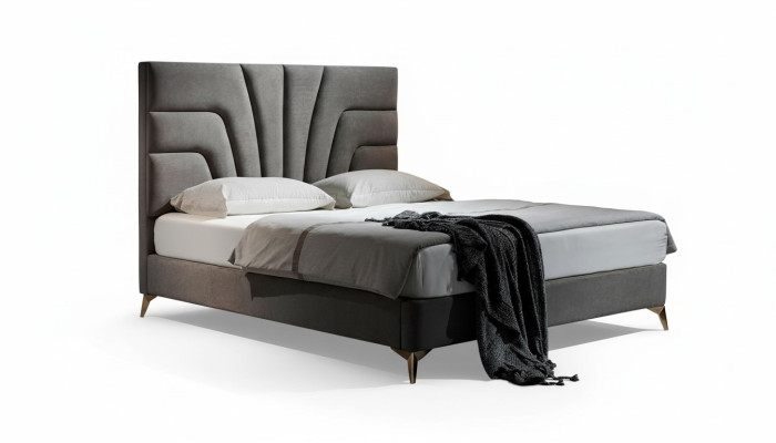 Hotel marriage luxury bed double bed bedroom design furniture wood luxury beds new