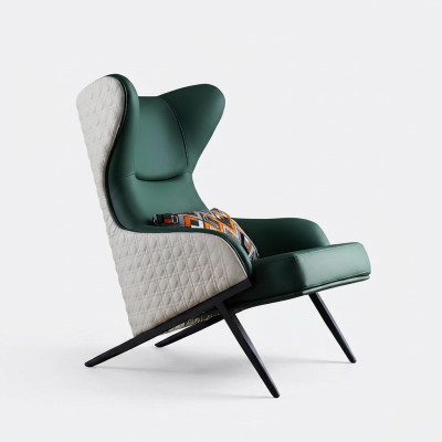 Living room single-seater sofa couch lounge club hotel luxury modern