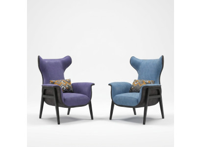 Chair Textile Living Room Lounge Luxury Design Furniture Chairs Modern