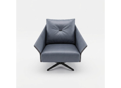 Designer Armchair 1-Seater 86 x 75 cm Living Room Single Sofa Couch Lounge