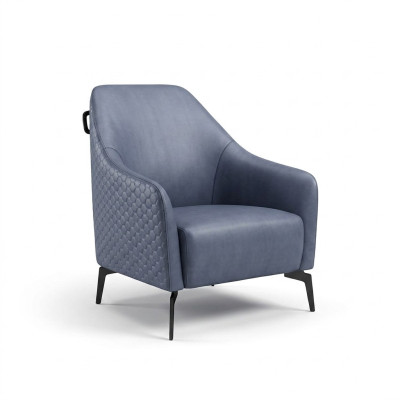 Modern design armchair leather living room lounge luxury design furniture
