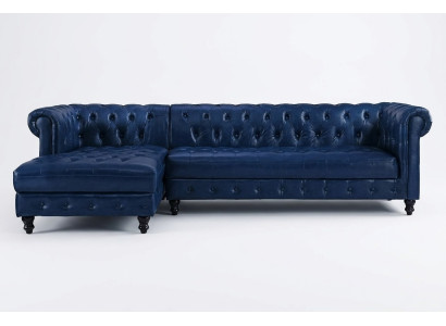 Chesterfield corner sofa couch upholstery corner suite classical furniture