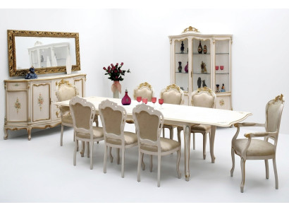 Classic Set of 2x Armchairs 6x Chairs Dining Room Chair Set Group New