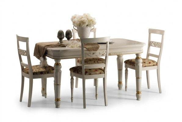 Chairs Chair Wood Luxury Seat Set 4x Armchair Dining Room Chair Dining Room