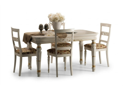 Chairs Chair Wood Luxury Seat Set 4x Armchair Dining Room Chair Dining Room