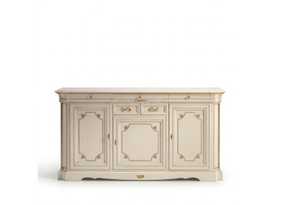 Design dresser furniture sideboard classic living room wood cabinet luxury Italy