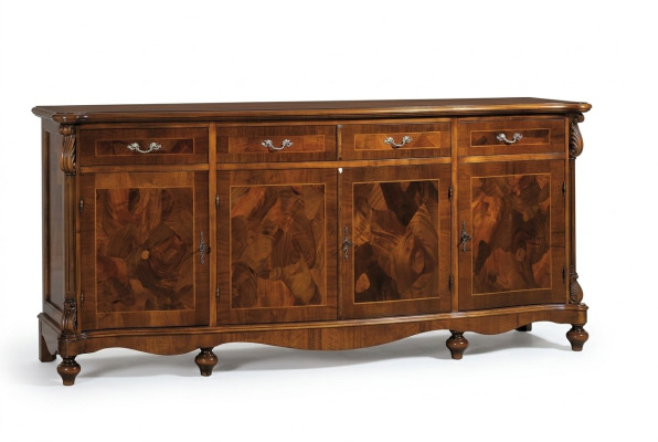 Sideboard Classic Cabinet Solid Wood Furniture Italian Interior