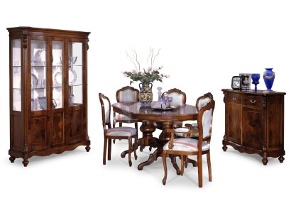 Dining room furniture dining table set dining suite armchair chair armchair 6 pieces.