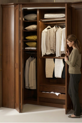 Corner cabinet oak wardrobe corner wardrobe wardrobes bedroom furniture