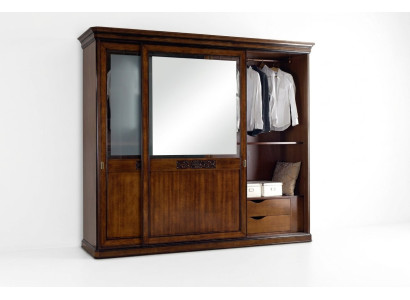 Wardrobe Bedroom Closet Luxury Vaccari cav giovanni Solid Wood New