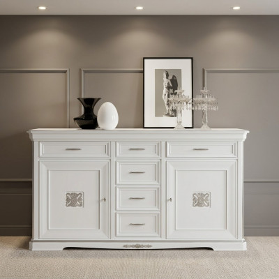 Dressers Sideboards Solid Wood Cabinet Furniture Dresser Buffet Sideboard White
