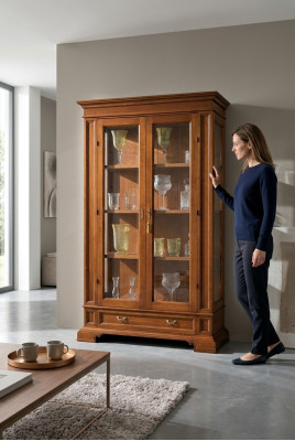 Living room sideboard glass cabinet display case dining room sideboard wooden cabinets furniture